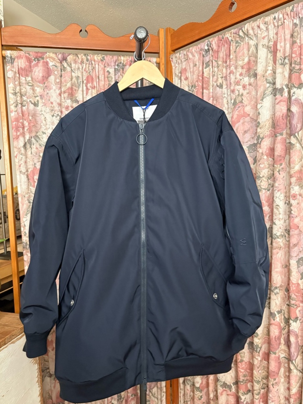 Nora Bomber - Navy Blue | Embassy of Bricks & Logs